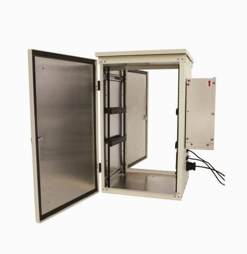 Armario de rack - CR-20U  - Apex Instruments, Inc. - de taller / de suelo / de acero inoxidable