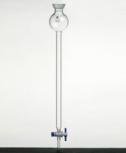 Columna de cromatografía de PTFE - C384640C - Synthware glass - de teflón