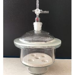 Desecador de laboratorio de vidrio - B135430   - Synthware glass - de vacío