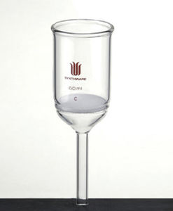 Embudo de vidrio - F602000M - Synthware glass - filtrante