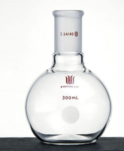 Matraz de fondo plano - F128000 - Synthware glass - de vidrio / para laboratorio
