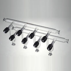 Manifold multivía - M330804   - Synthware glass - de vidrio / de vacío / de válvula