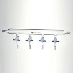 Manifold multivía - M490064   - Synthware glass - de vidrio / de vacío