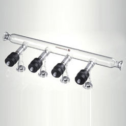 Manifold multivía - M311508   - Synthware glass - de vidrio / de vacío