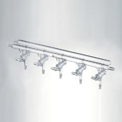 Manifold multivía - M421004   - Synthware glass - de vidrio / de vacío