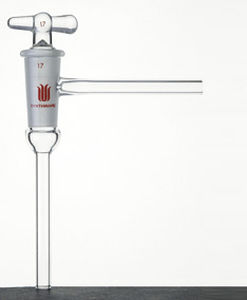 Grifo de 2 vías - S711754  - Synthware glass - de vacío