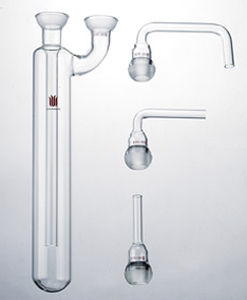Probeta de laboratorio de vidrio - V175039   - Synthware glass - de fondo redondo