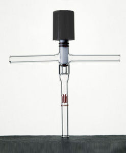 Válvula de tapón - S590012 - Synthware glass - manual / de control / de vacío