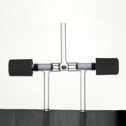Válvula de tapón - S580012  - Synthware glass - manual / de control / de vacío