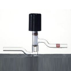 Válvula de tapón - S560008  - Synthware glass - manual / de control / de vacío