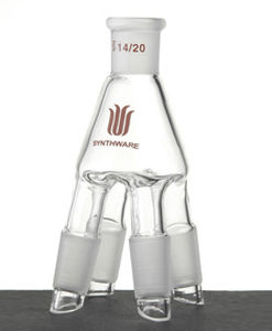 Adaptador de Laboratorio para cristalería - D161420  - Synthware glass - cabeza de destilación