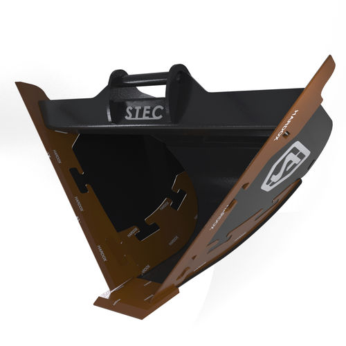 Cuchara trapezoidal - Stec VB GP - Stec Estonia OÜ - para excavadora / para minas