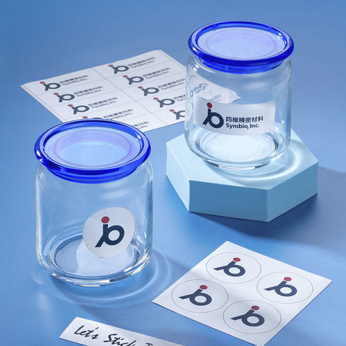 Etiqueta hidrosoluble - Symbio, Inc - imprimible / autoadhesiva / de papel