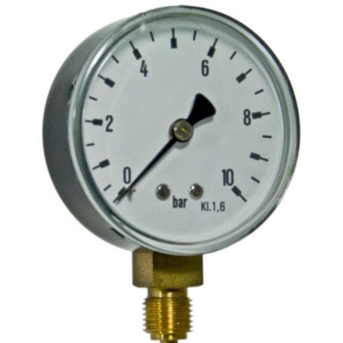 Manómetro de esfera - PMR02 series - PKP PROZESSMESSTECHNIK GMBH - roscado / de acero inoxidable / de latón
