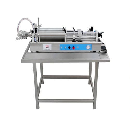 Llenadora semiautomática - PMK-GVT-5000 - Guangzhou Promake Machinery Equipment Co., Ltd. - de botellas / de líquidos / para sólidos