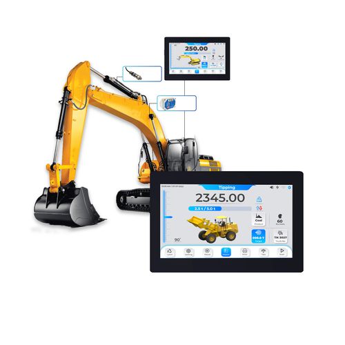Sistema de pesaje embarcada - LCS Controls Private Limited - para excavadora