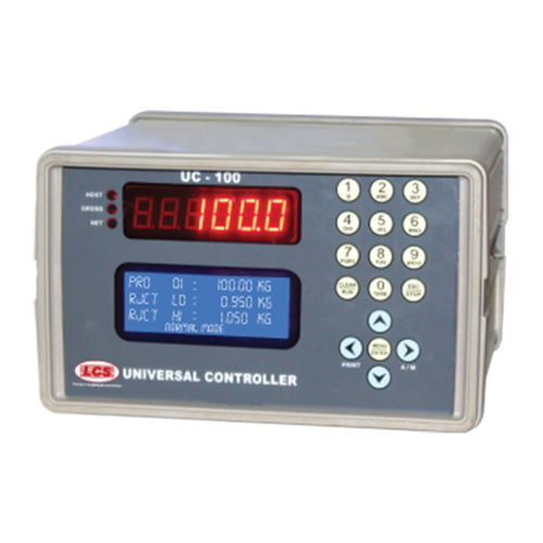 Controlador de pesaje digital - UC-100LS - LCS Controls Private Limited - Modbus RTU / para entorno difícil / para montaje sobre panel