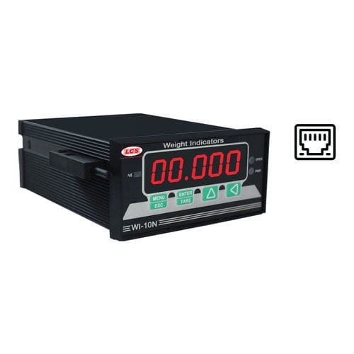 Indicador de pesaje digital - WI-50N-ETH - LCS Controls Private Limited - empotrable / analógico / Ethernet