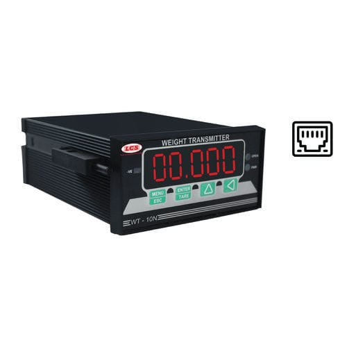 Transmisor de peso analógico - WT-50N-ETH - LCS Controls Private Limited - Modbus RTU / Ethernet