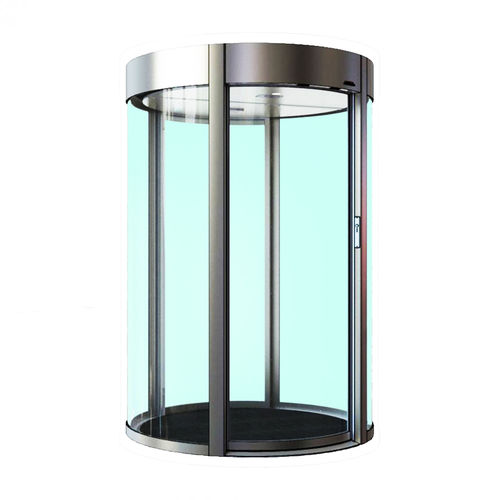 Esclusa de seguridad automática - COMMODOOR LIGHT E - Saima Sicurezza SpA - acristalados