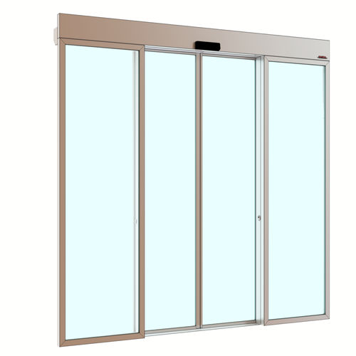 Puerta corredera - Securlight 370 RC4 - Saima Sicurezza SpA - peatonal / de acero / para interior