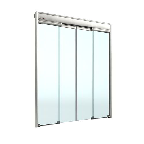 Puerta corredera - Securlight 313 - Saima Sicurezza SpA - acristalados / para interior / automática