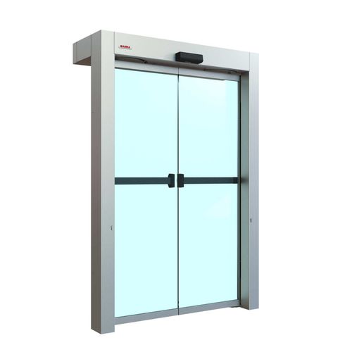 Puerta corredera - Rotantslide 362 - Saima Sicurezza SpA - pivotante / de metal / acristalados