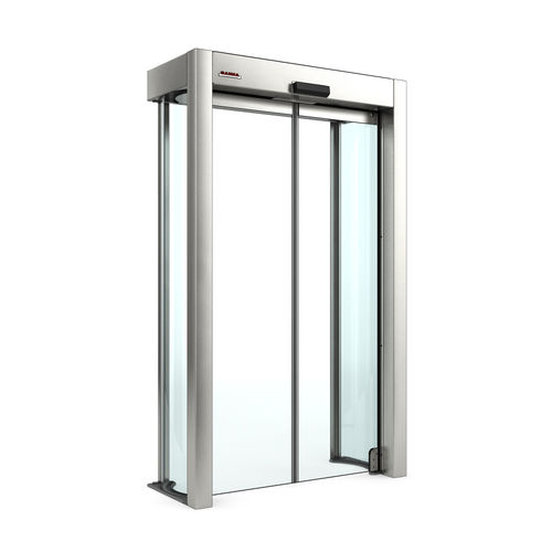 Puerta corredera - Rotoslide V4 - Saima Sicurezza SpA - acristalados / para interior / automática