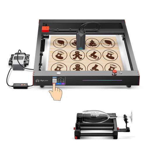 Máquina de grabado láser 3D - Delta 22W + RR2 - Algolaser - para madera / de metal / de vidrio