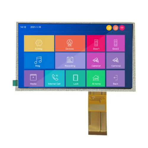 Módulo de visualización TFT LCD - HG080WV027 - Shenzhen Hongguang Display Co., Ltd - TN / con pantalla táctil capacitiva / con pantalla táctil resistiva