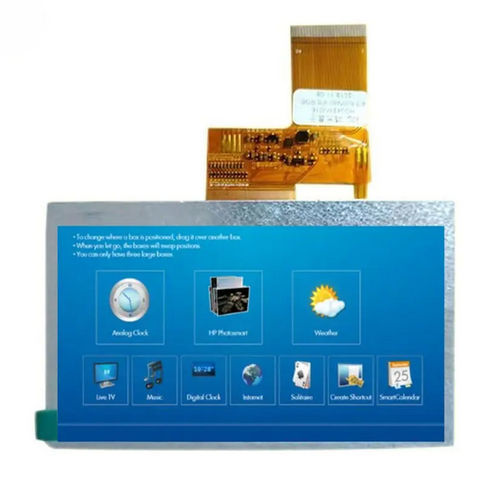 Módulo de visualización TFT LCD - HG043WV016 - Shenzhen Hongguang Display Co., Ltd - IPS / con pantalla táctil capacitiva / con pantalla táctil resistiva