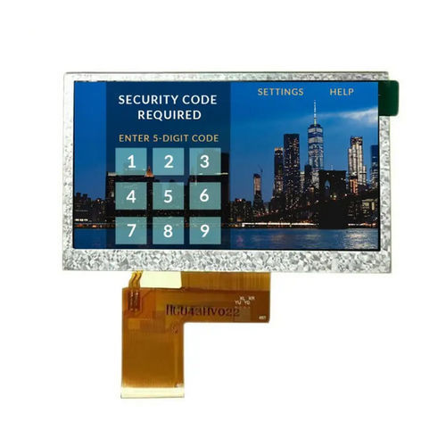 Módulo de visualización TFT LCD - HG043HV022 - Shenzhen Hongguang Display Co., Ltd - TN / con pantalla táctil capacitiva / con pantalla táctil resistiva