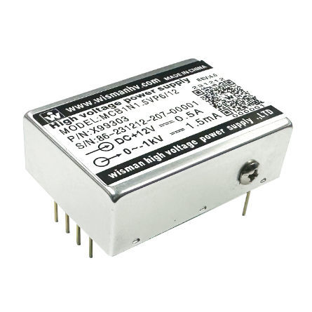 Alimentación eléctrica para circuito impreso - MCB  - Wisman High Voltage Power Supply - DC/DC / de salida simple / monofásica