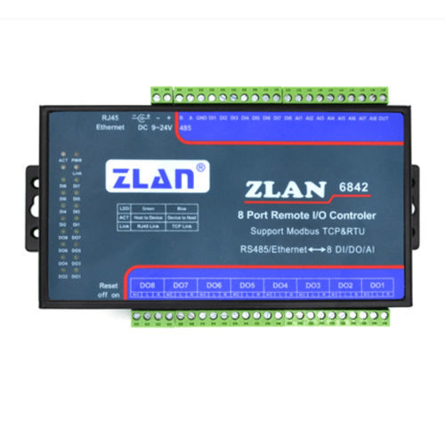 Módulo E/S digital - ZLAN6842 - Shanghai ZLAN Information Technology Co.,Ltd - analógico / Ethernet / Modbus RTU