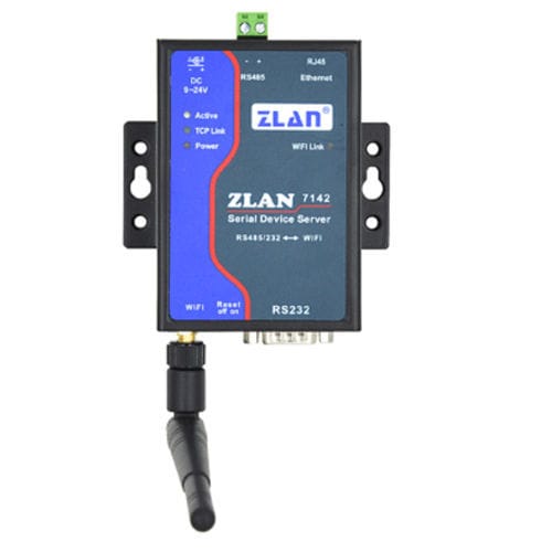 Servidor de periférico RS232 - ZLAN7142 - Shanghai ZLAN Information Technology Co.,Ltd - RS485 / Modbus / industrial