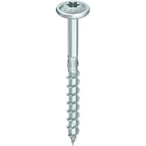 Tornillo para madera - TOPIX-plus TelKo HD 6,0x100 TG znbl - HECO - de cabeza abombada con base / torx / zincado