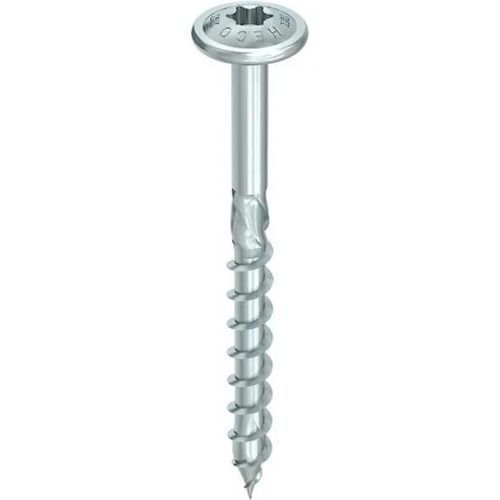 Tornillo para madera - TOPIX-plus Telko TD 8,0 x 140 TG znbl T40 - HECO - torx / zincado