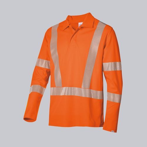Polo de trabajo - 2133-261-85 - BP - de alta visibilidad / con protección UV / de tejido