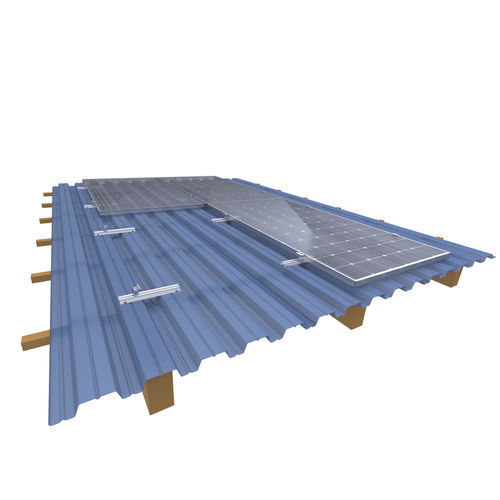 Sistema de fijación solar para techo - SM - Sonnen Metal - de aluminio