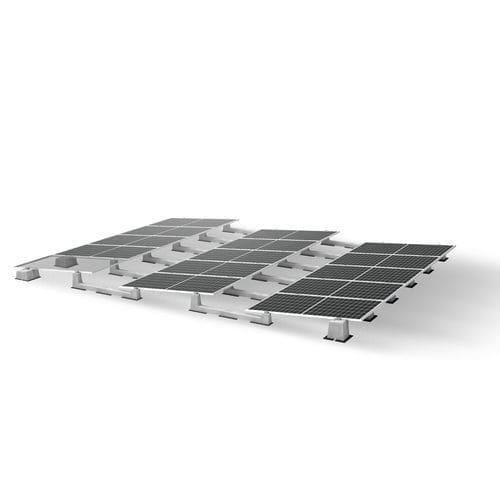 Sistema de fijación solar para cubierta plana - Industrial-XL - Sun Ballst - de hormigón