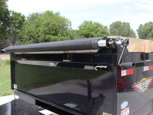 Sistema de enlonado manual - UT Tarp System™ - Shur-Co UK Ltd - para camión volquete / de PVC