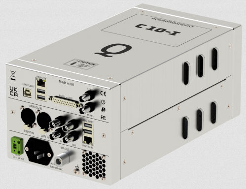 Transmisor de radio FM - Cobalt C10-I - Aqua Broadcast Limited - Ethernet / GPS / USB
