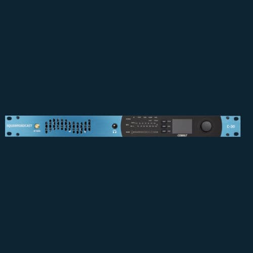 Transmisor de radio FM - Cobalt C-30 - Aqua Broadcast Limited - Ethernet / GPS / USB
