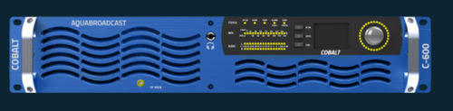Transmisor de radio FM - Cobalt C-600 - Aqua Broadcast Limited - Ethernet / GPS / USB