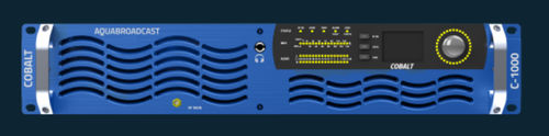 Transmisor de radio FM - Cobalt C-1000 - Aqua Broadcast Limited - Ethernet / GPS / USB