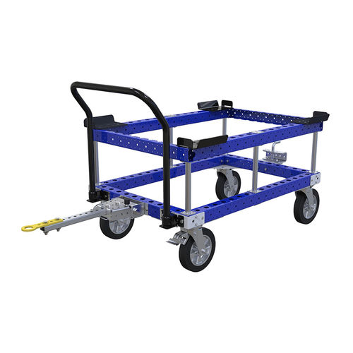 Carro de transporte - FQ-0103 - OPEX FACTORY - de acero / multifuncional / con paleta
