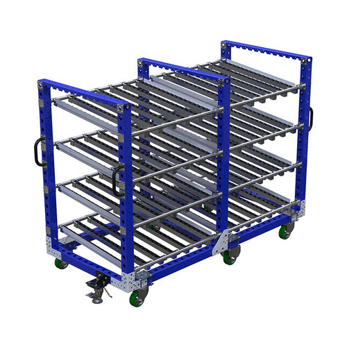 Sistema de estanterías para depósito de almacenamiento - FQ-0301 - OPEX FACTORY - de manipulación / de transporte / con tablas