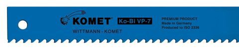 Hoja de sierra para metales - Ko-Bi VP7 - KOMET - HSS / para acero inoxidable