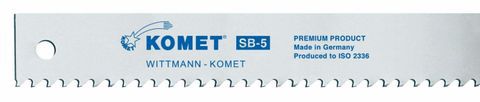 Hoja de sierra para metales - SB5 - KOMET - HSS / para acero