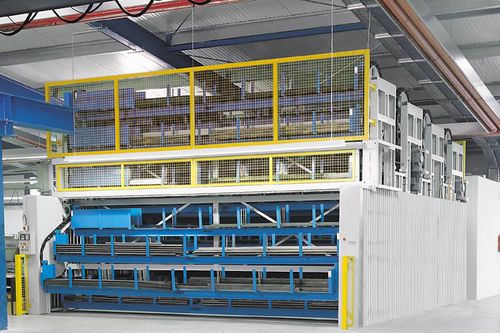 Carrusel vertical - InterMat IM-BV1.1 - Intertex Maschinenbau Ingeborg Deiss GmbH & Co. - para carga alargada